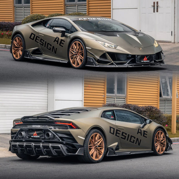AE Design Lamborghini Huracan EVO AWD 2020-2023 Dry Pre-preg Carbon Fiber Full Bodykit