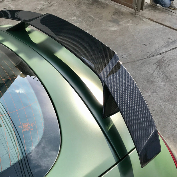 SD Carbon B Style Pre-preg Carbon Fiber Rear Spoiler Wing for Mercedes Benz AMG GT50 GT53 GT63 GT63S 4 Door X290 2019-ON