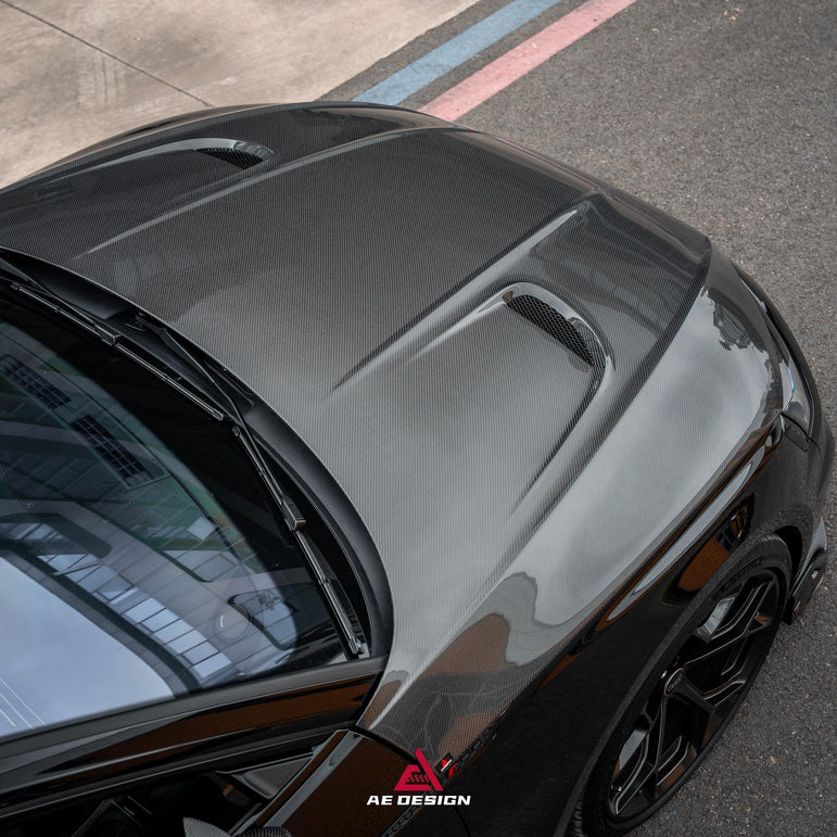 AE Design Prepreg Carbon Fibre Hood/Bonnet For Audi RS5 S5 A5 B9 B9.5 2017-Early 2025