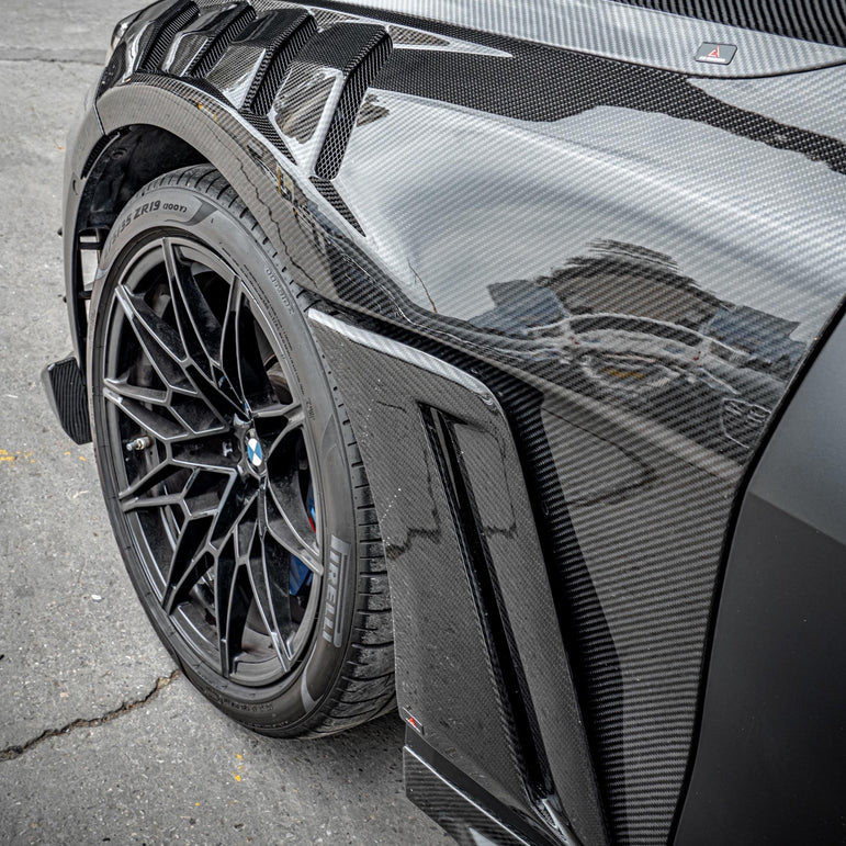 AE Design Prepreg Carbon Fibre Widebody Front Fender for BMW M3 / M4 G80 G82 & G83