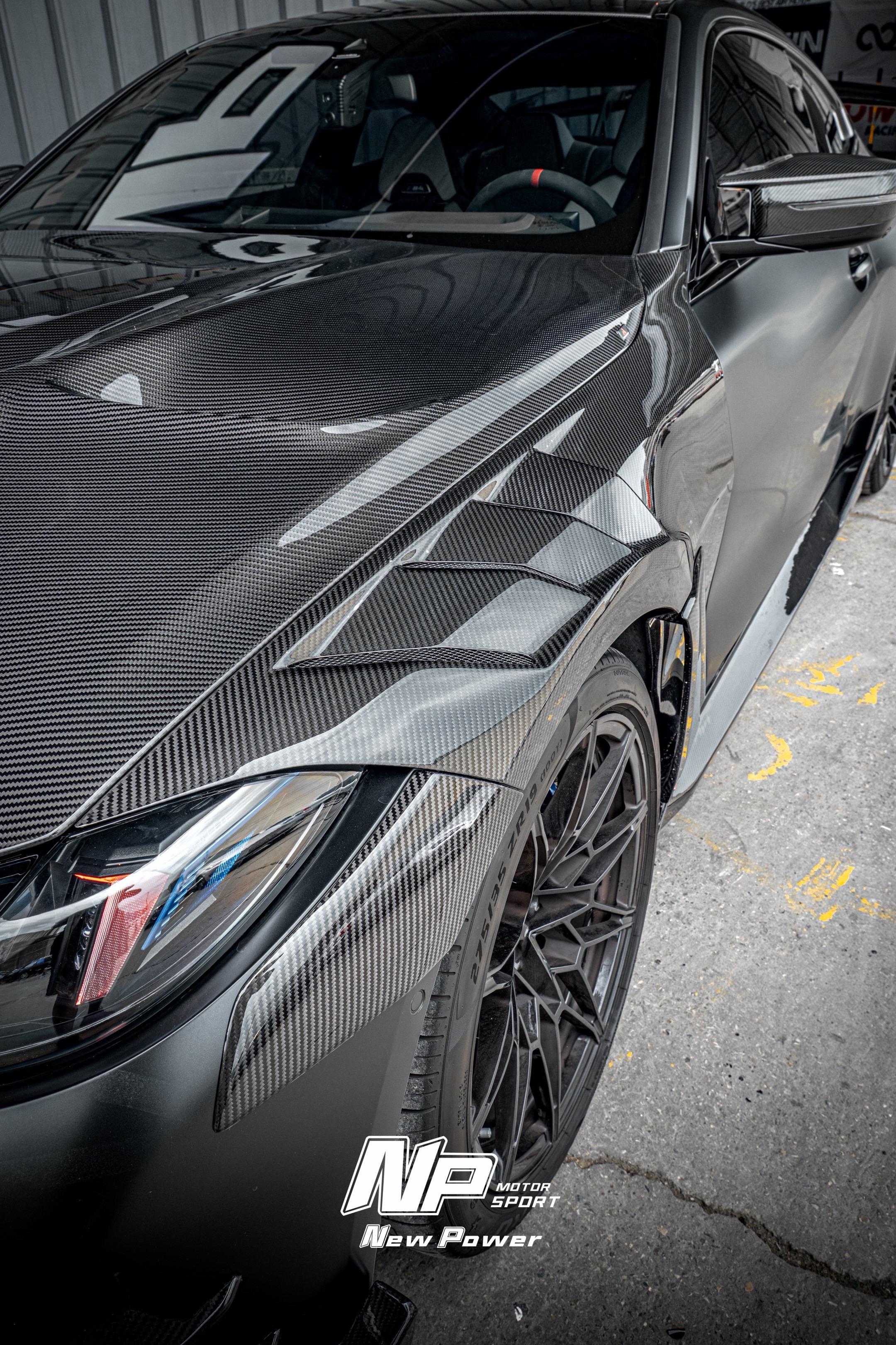 AE Design Prepreg Carbon Fibre Widebody Front Fender for BMW M3 / M4 G80 G82 & G83