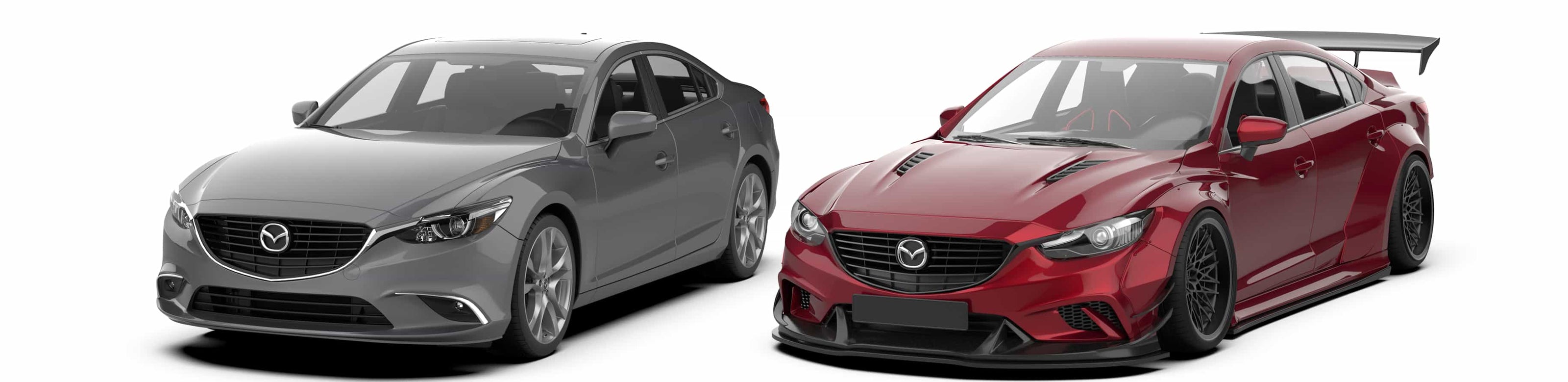 Robot Craftsman Mazda 6 2014-2017 Plus Body Kit Fibre Glass Reinforced Plastic Complete Body Kit (FRP)