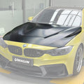 BMW M3 F80 & M4 F82 Aluminium GTS Style Front Bonnet / Hood 2014-2020 - Robot Bodykits