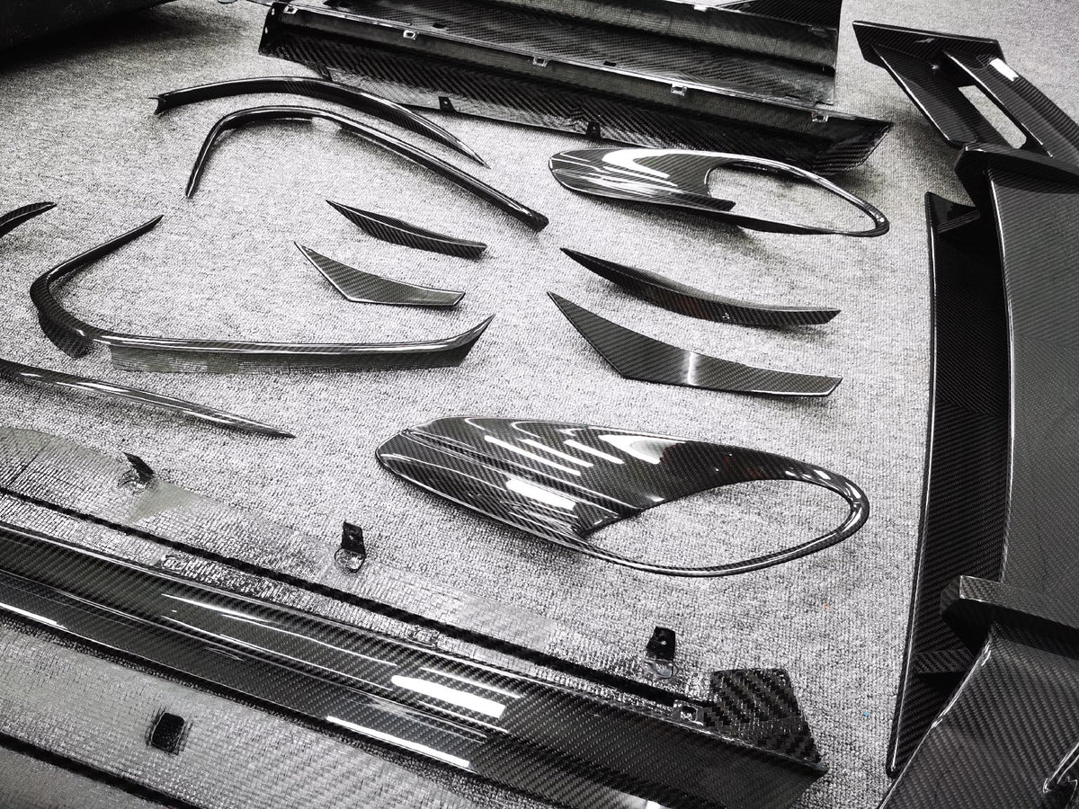 McLaren GT MiW AMANS Full Gloss Prepreg Carbon Aerodynamics Kit