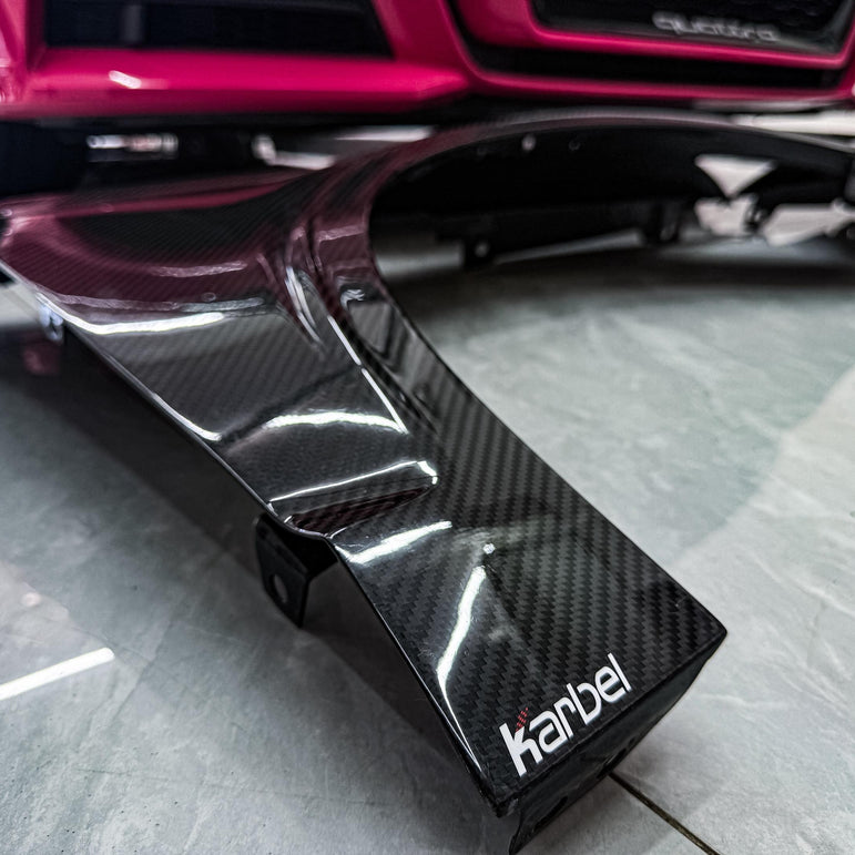 Karbel Carbon Dry Carbon Fiber Front Fenders for Audi A3 S3 8.5V 2017-2020 Sedan