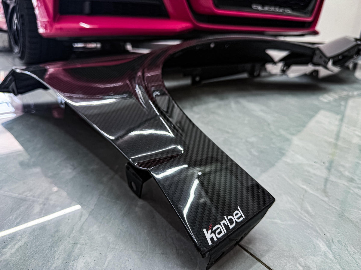 Karbel Carbon Dry Carbon Fiber Front Fenders for Audi A3 S3 8.5V 2017-2020 Sedan