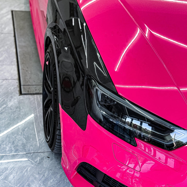 Karbel Carbon Dry Carbon Fiber Front Fenders for Audi A3 S3 8.5V 2017-2020 Sedan