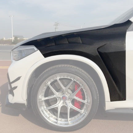 ArmorExtend AE Front Fenders for BMW X5 G05 M50i X/S Drive 40i & X5M X5MC F95 Carbon Fiber 432