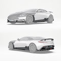 Aston Martin DB11 Paktechz Full Dry Carbon Aerodynamics kit