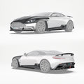 Aston Martin DB11 Paktechz Full Dry Carbon Aerodynamics kit