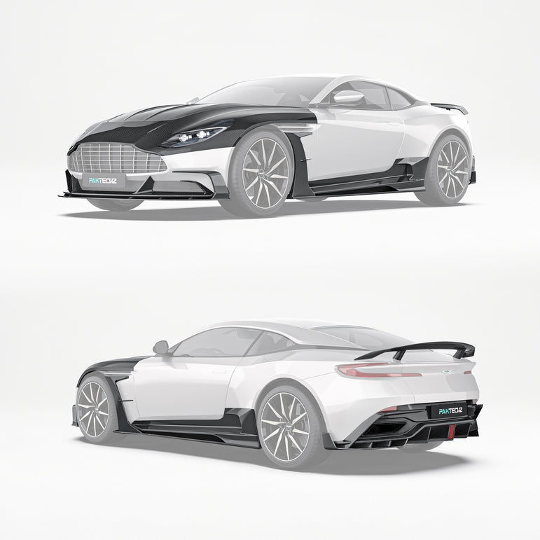 Aston Martin DB11 Paktechz Full Dry Carbon Aerodynamics kit