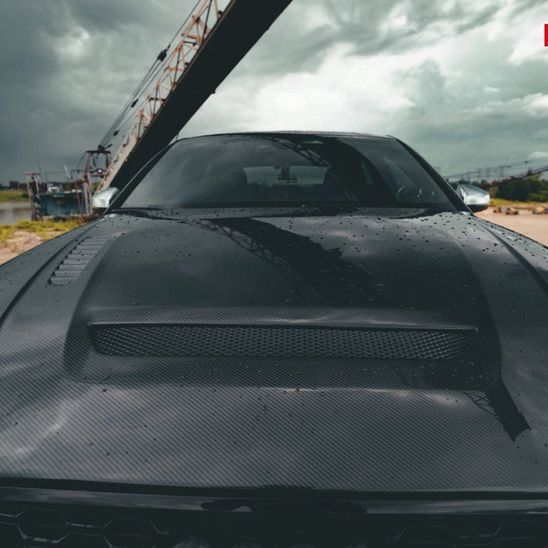 CMST Tuning Carbon Fiber Hood Bonnet Ver.1 for Audi RS3 2018-2020 & 2014-2020 A3 & A3 S Line & S3 - Robot Bodykits