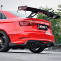 CMST Tuning Carbon Rear Spoiler GT Wing Ver.1 for Audi A3 S3 RS3 2014 - 2020
