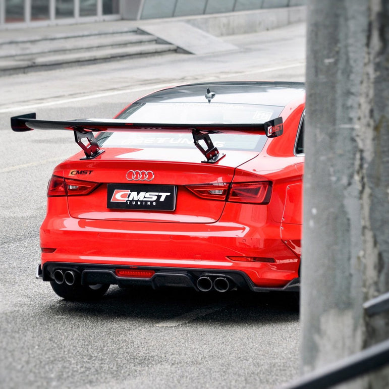 CMST Tuning Carbon Rear Spoiler GT Wing Ver.1 for Audi A3 S3 RS3 2014 - 2020