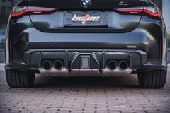 RBT Carbon Fiber Rear Diffuser & Rear Canards For BMW M4 G82 G83 2021-ON