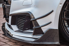 RBT Tuning Carbon Fiber Front Bumper Canards for Audi S7 & A7 S Line & A7 2019-ON C8