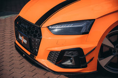 RBT Tuning Pre-preg Carbon Fiber Front Bumper Canards for Audi S5 & A5 S Line 2020-ON B9.5