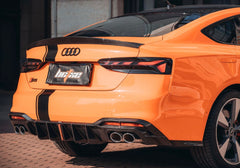 RBT Tuning Pre-preg Carbon Fiber Rear Diffuser Ver.2 for Audi S5 & A5 S Line 2020-ON B9.5