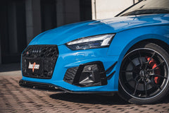 RBT Tuning Pre-preg Carbon Fiber Front Bumper Canards for Audi S5 & A5 S Line 2020-ON B9.5