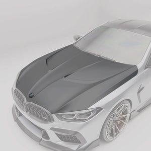 Revozport BMW M8 F91, F92, F93 Full Carbon Bonnet / Hood