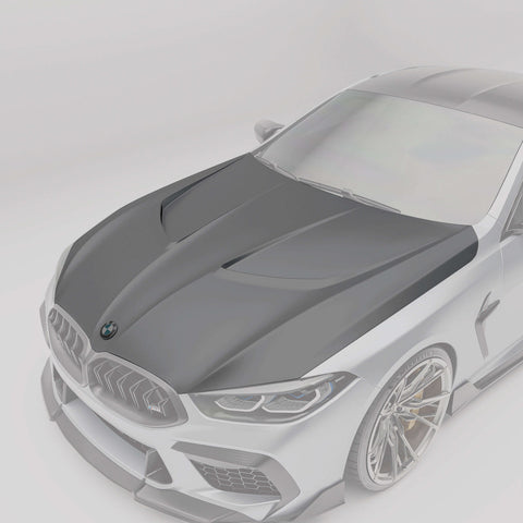 Revozport BMW M8 F91, F92, F93 Full Carbon Bonnet / Hood