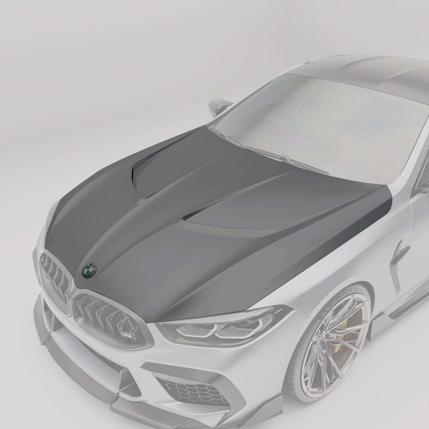 Revozport BMW M8 F91, F92, F93 Full Carbon Bonnet / Hood