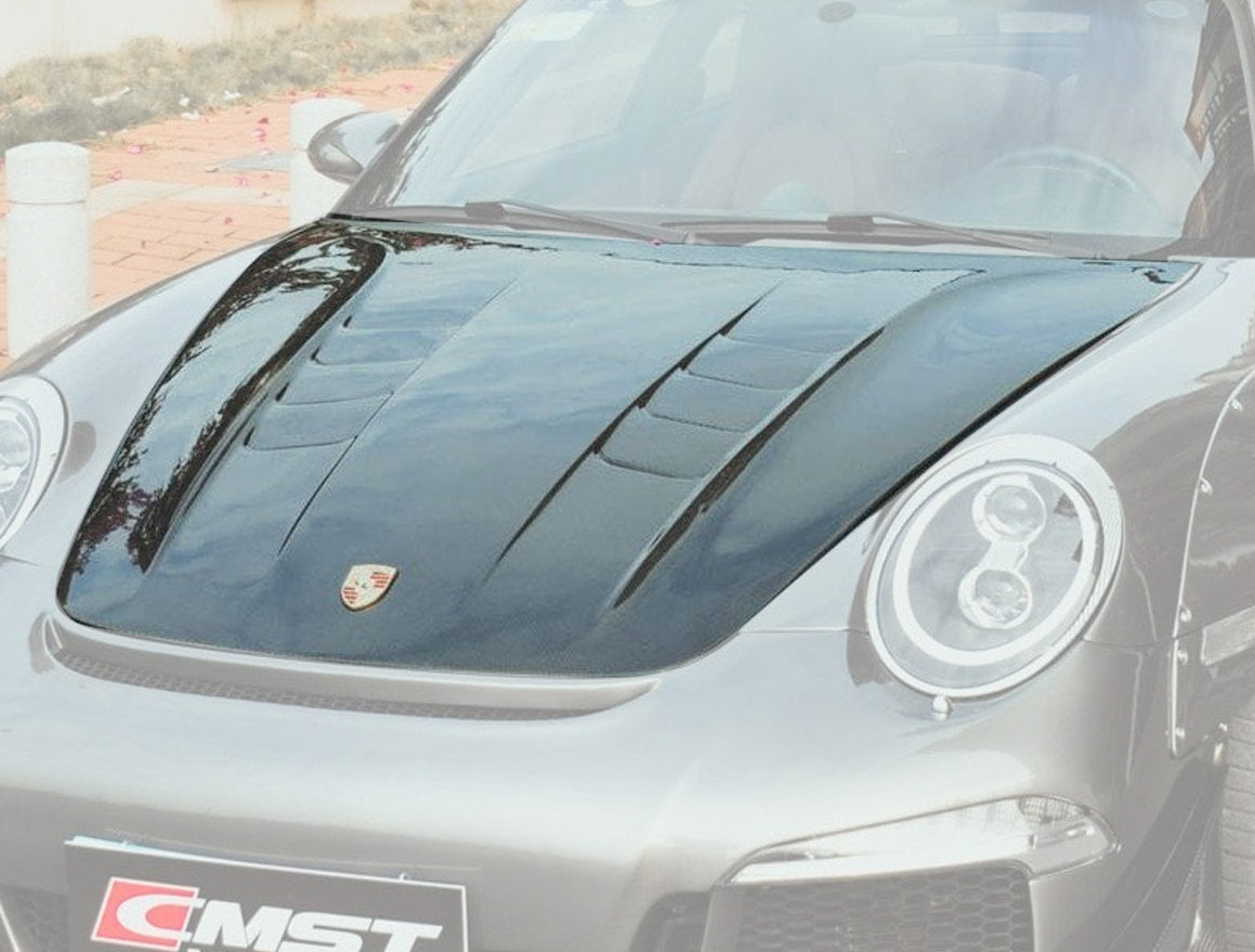 CMST Carbon Fiber Hood Bonnet for Porsche 2006-2011 (911) 997 - Robot Bodykits