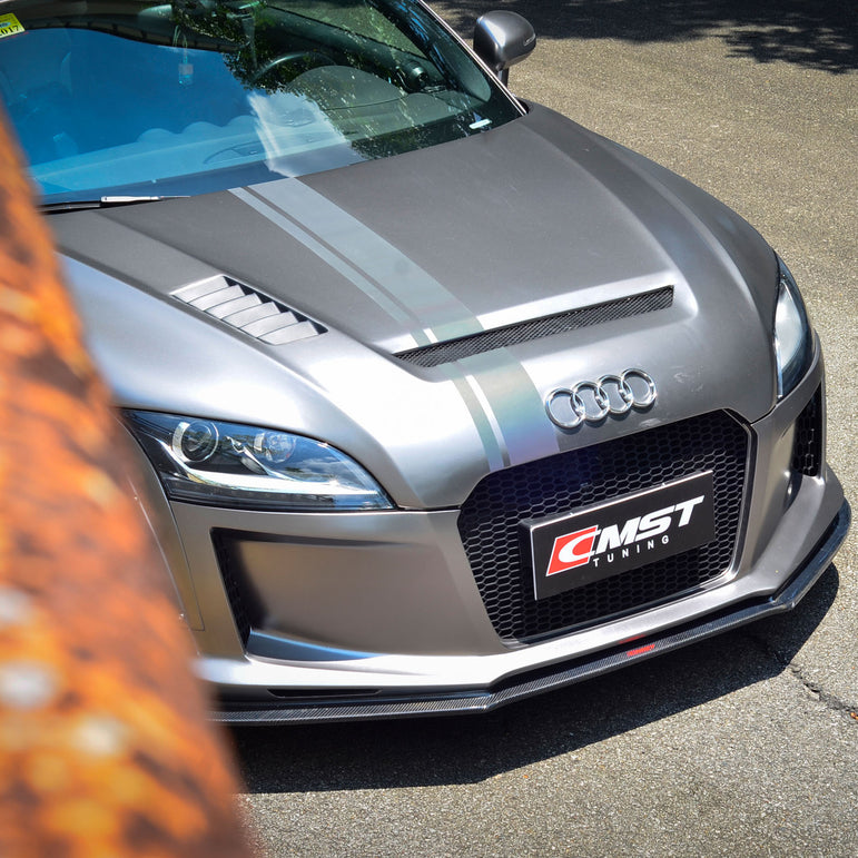 CMST Tuning Carbon Fiber Front Bumper & Front Lip For Audi TT TTS MK2 8J 2011-2015