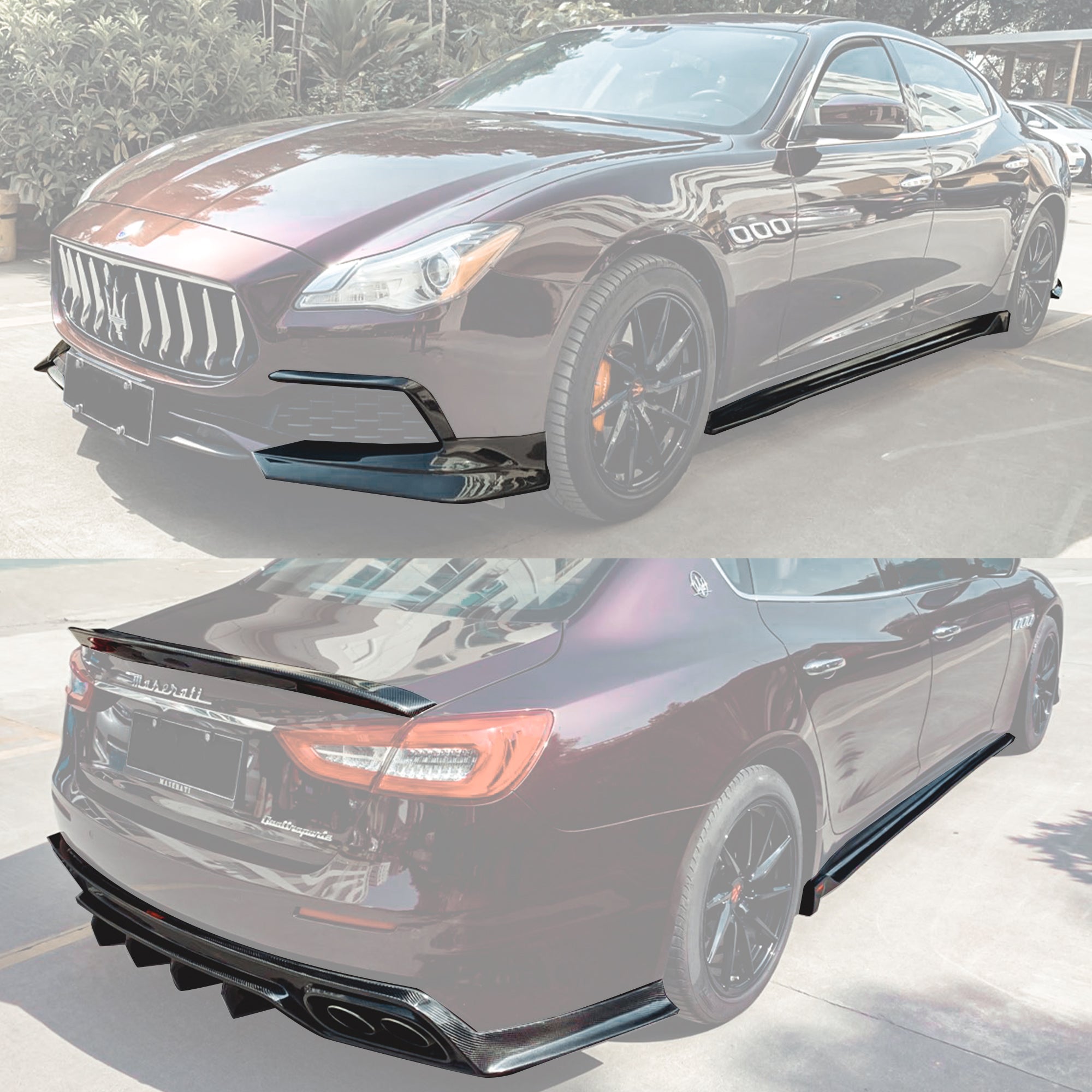 CMST Carbon Fiber Full Body Kit for Maserati Quattroporte 2017-2019 - Robot Bodykits