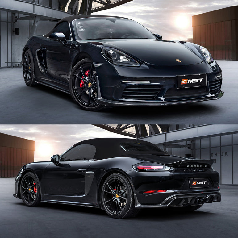 CMST Tuning Carbon Fiber Full Body Kit Style A for Porsche Cayman/Boxster 718 - Robot Bodykits