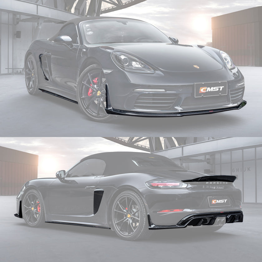 CMST Tuning Carbon Fiber Full Body Kit Style A for Porsche Cayman/Boxster 718 - Robot Bodykits