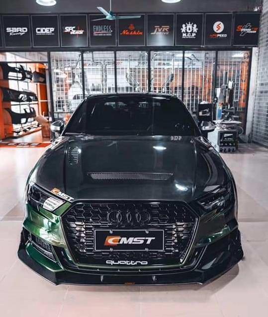CMST Carbon Fiber Body Kit for AUDI A3 S Line & S3 2017-2020 8v.5 Sedan - Robot Bodykits