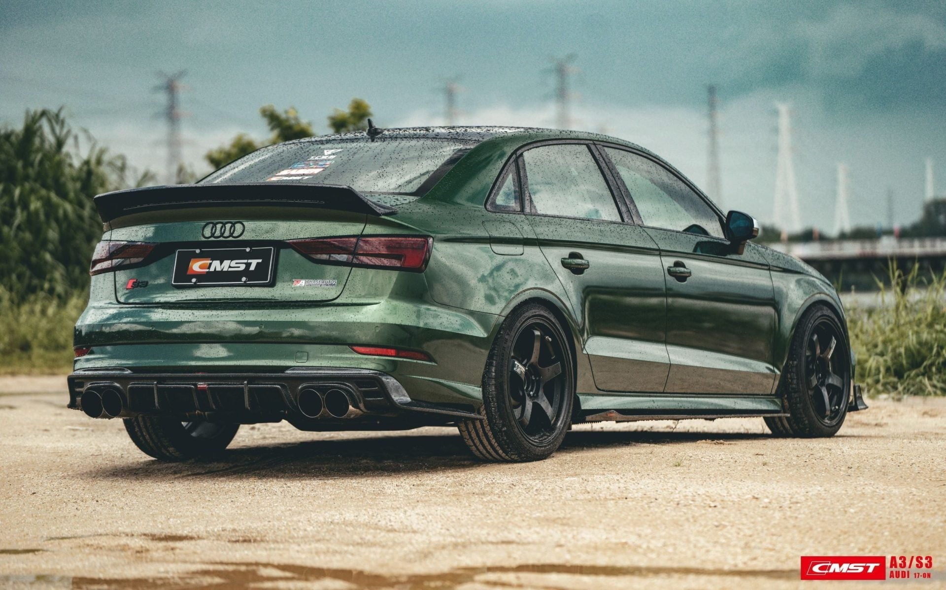 CMST Carbon Fiber Body Kit for AUDI A3 S Line & S3 2017-2020 8v.5 Sedan - Robot Bodykits