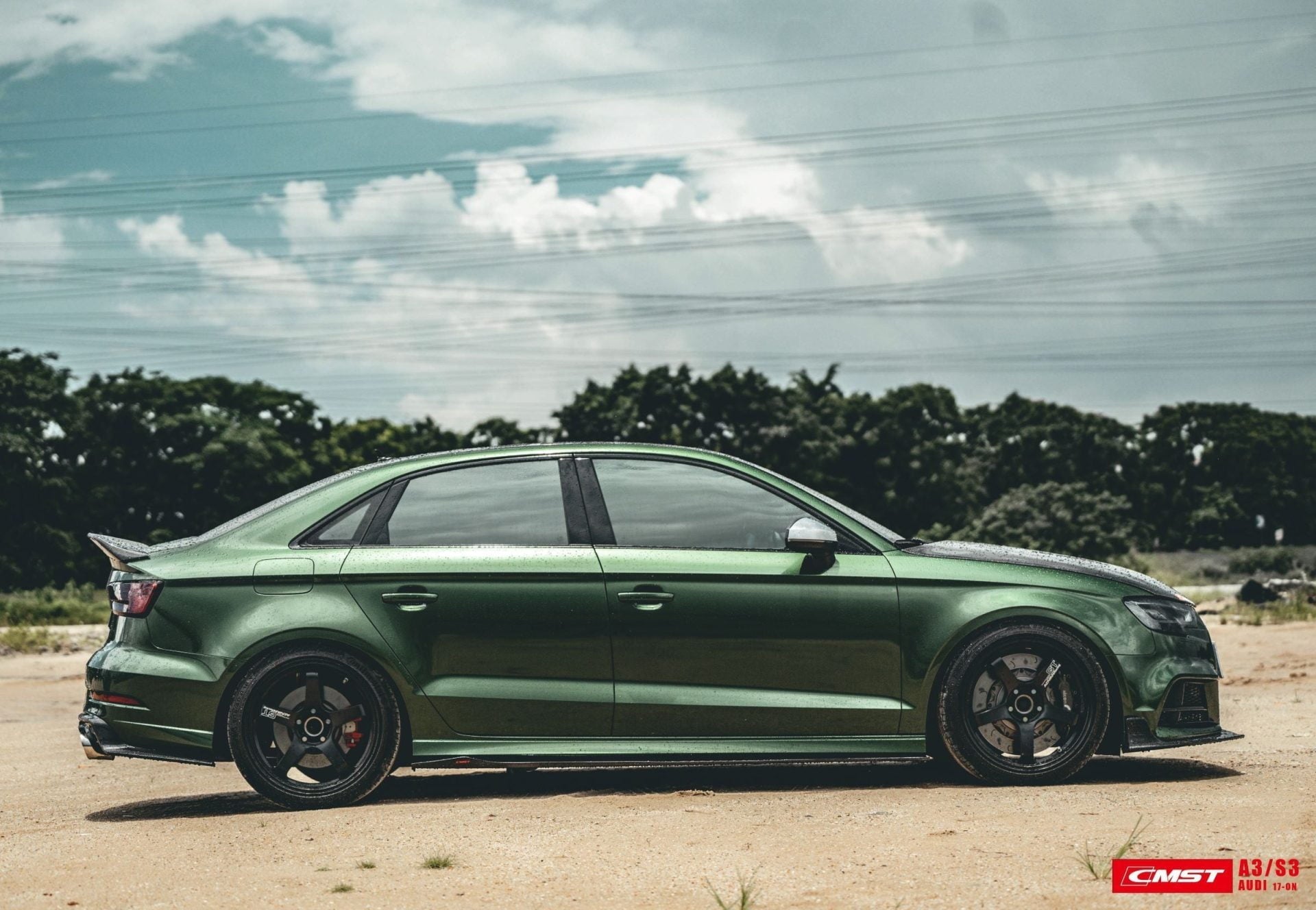 CMST Carbon Fiber Body Kit for AUDI A3 S Line & S3 2017-2020 8v.5 Sedan - Robot Bodykits