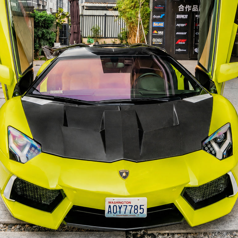 CMST Lamborghini Aventador LP700 LP720 S LP740 2012-2023 Dry Carbon Fibre Bonnet / Hood