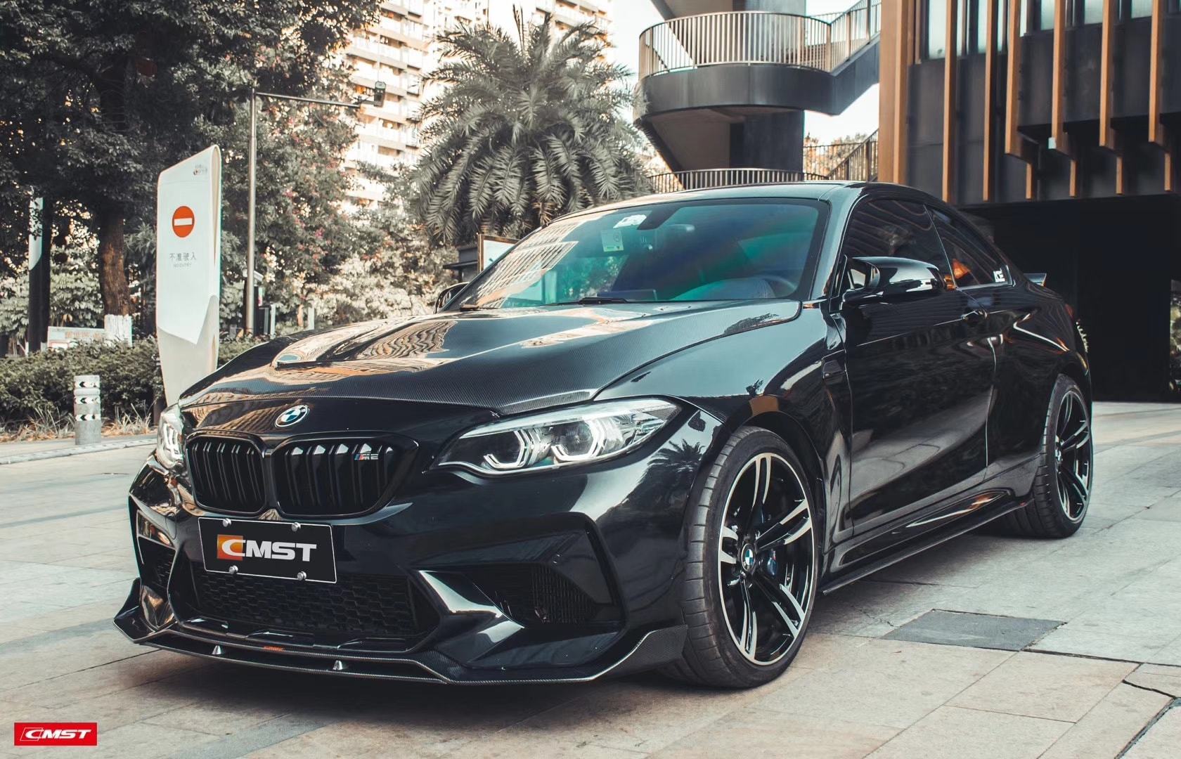 CMST Tuning Carbon Fiber GTS Style Vented Hood For BMW M2 / M2C F87 2 Series F22 2014-ON - Robot Bodykits
