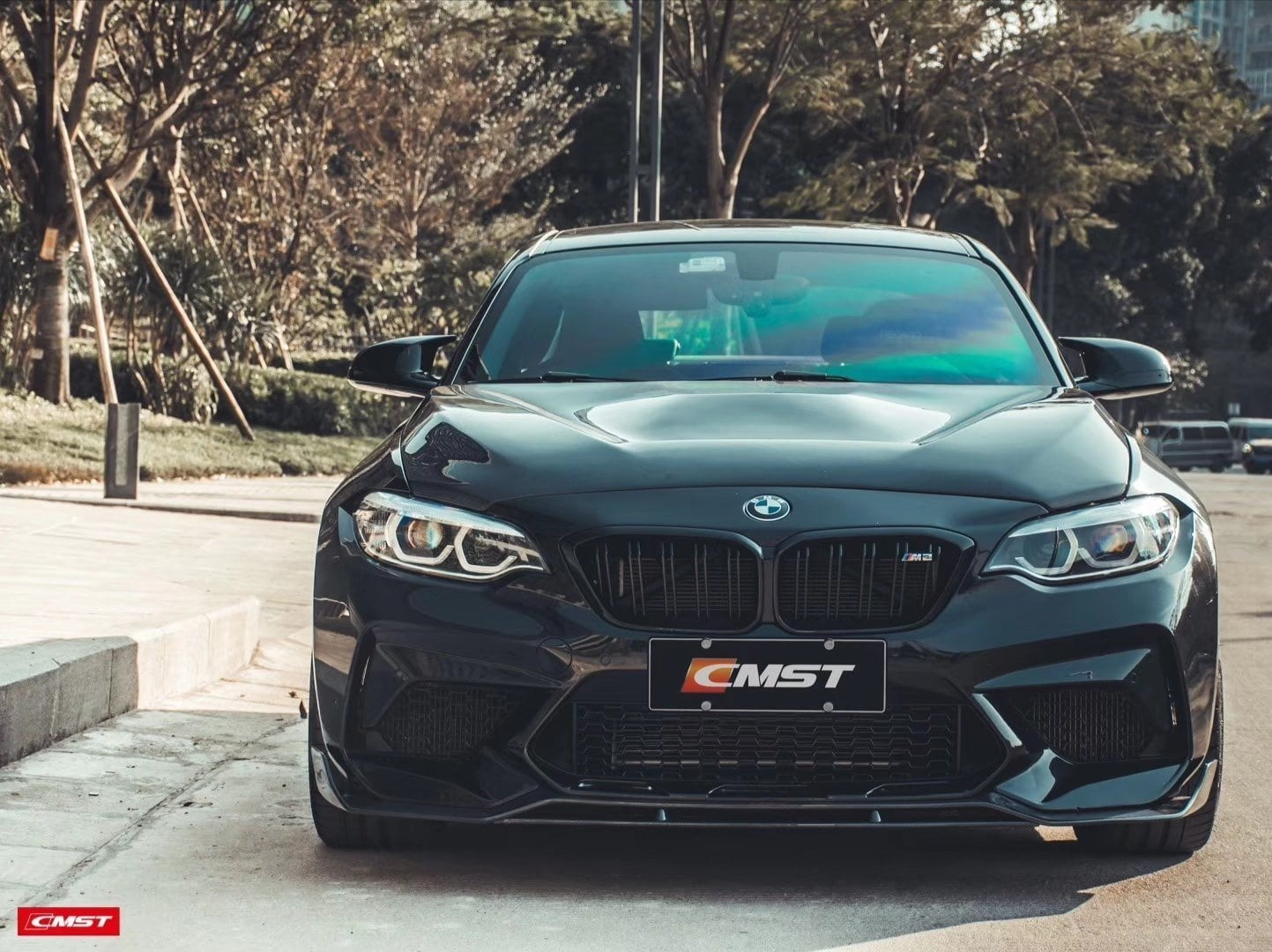 CMST Tuning Carbon Fiber GTS Style Vented Hood For BMW M2 / M2C F87 2 Series F22 2014-ON - Robot Bodykits