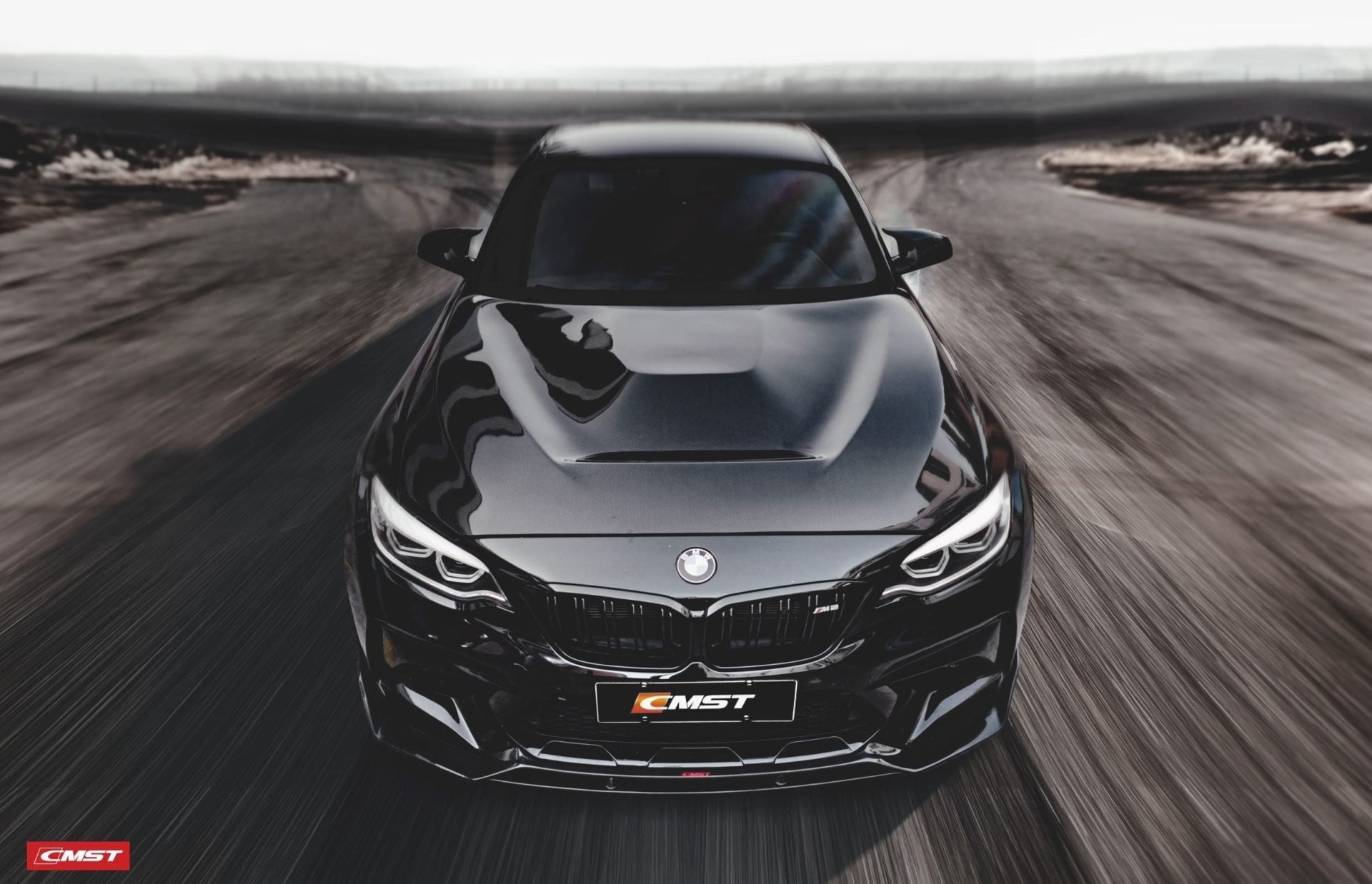 CMST Tuning Carbon Fiber GTS Style Vented Hood For BMW M2 / M2C F87 2 Series F22 2014-ON - Robot Bodykits
