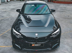 CMST Tuning Carbon Fiber GTS Style Vented Hood For BMW M2 / M2C F87 2 Series F22 2014-ON