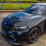 CMST Tuning Carbon Fiber Tempered Glass Transparent Hood For BMW M2 / M2C F87 2 Series F22 2014-ON