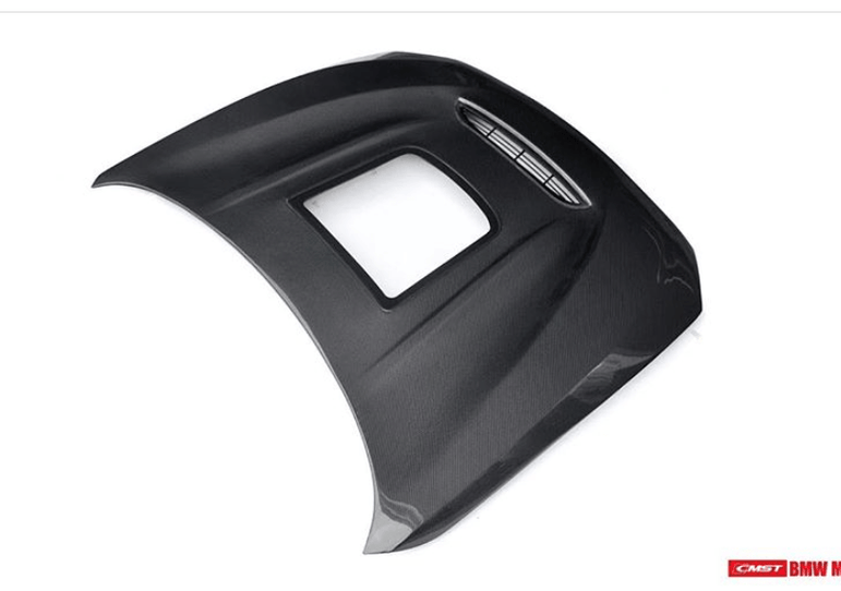 CMST Tuning Carbon Fiber Tempered Glass Transparent Hood For BMW M2 / M2C F87 2 Series F22 2014-ON - Robot Bodykits