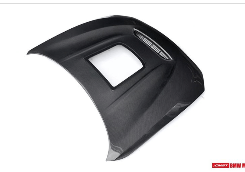 CMST Tuning Carbon Fiber Tempered Glass Transparent Hood For BMW M2 / M2C F87 2 Series F22 2014-ON - Robot Bodykits