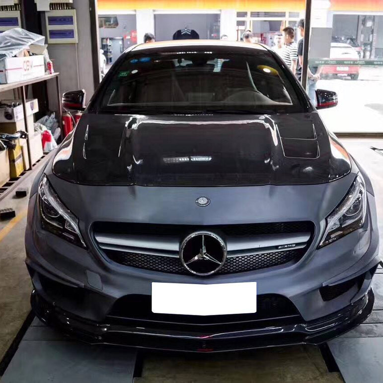 CMST Tuning  Carbon Fiber Hood Bonnet for C117 2014-2019 CLA-250 CLA-45 AMG - Robot Bodykits