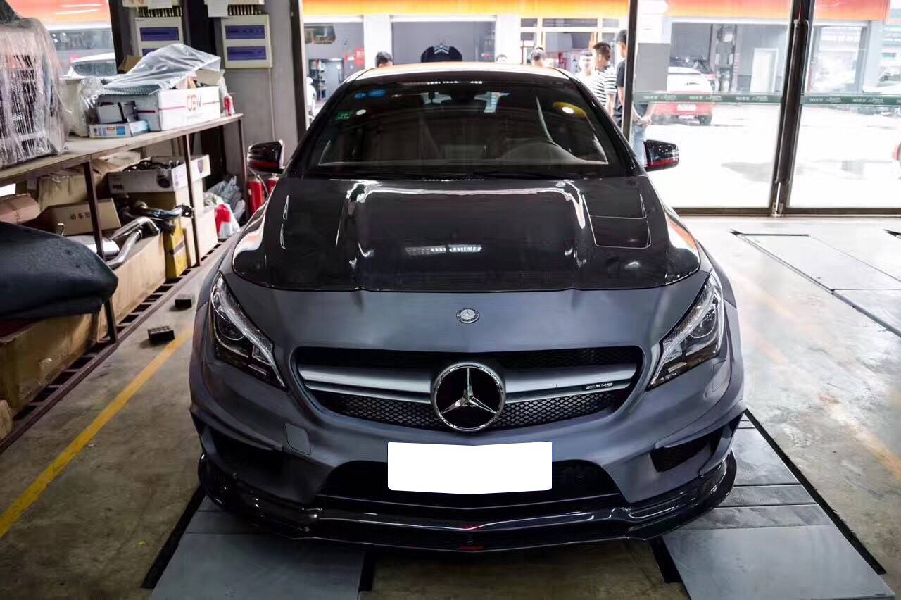CMST Tuning  Carbon Fiber Hood Bonnet for C117 2014-2019 CLA-250 CLA-45 AMG - Robot Bodykits