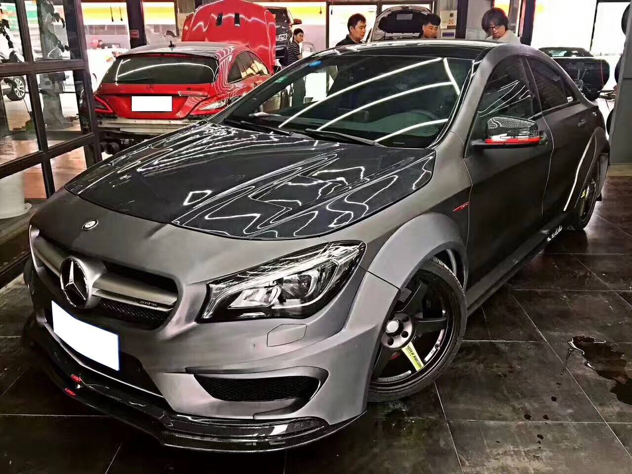 CMST Tuning  Carbon Fiber Hood Bonnet for C117 2014-2019 CLA-250 CLA-45 AMG - Robot Bodykits