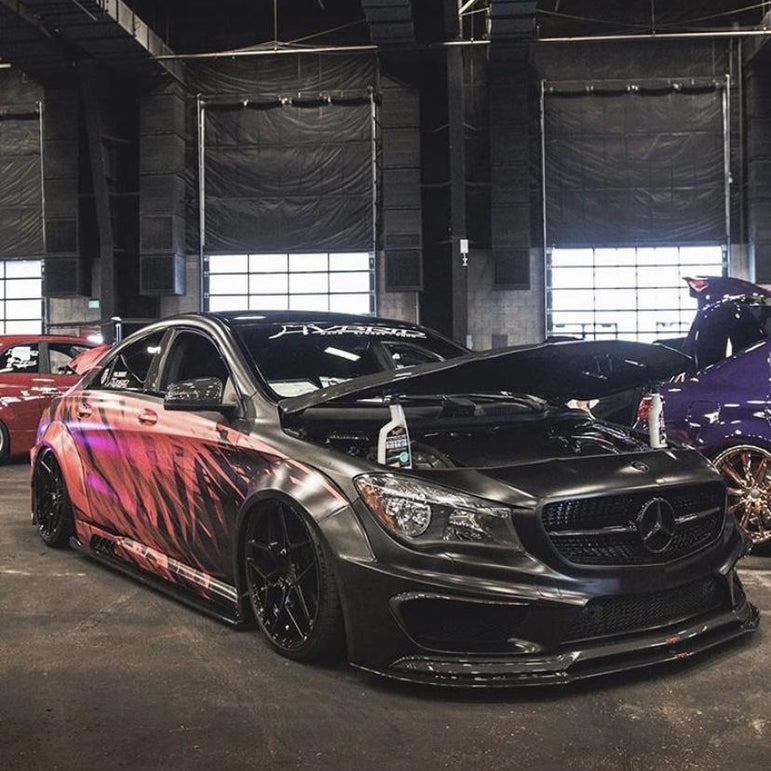 CMST Tuning  Carbon Fiber Hood Bonnet for C117 2014-2019 CLA-250 CLA-45 AMG - Robot Bodykits