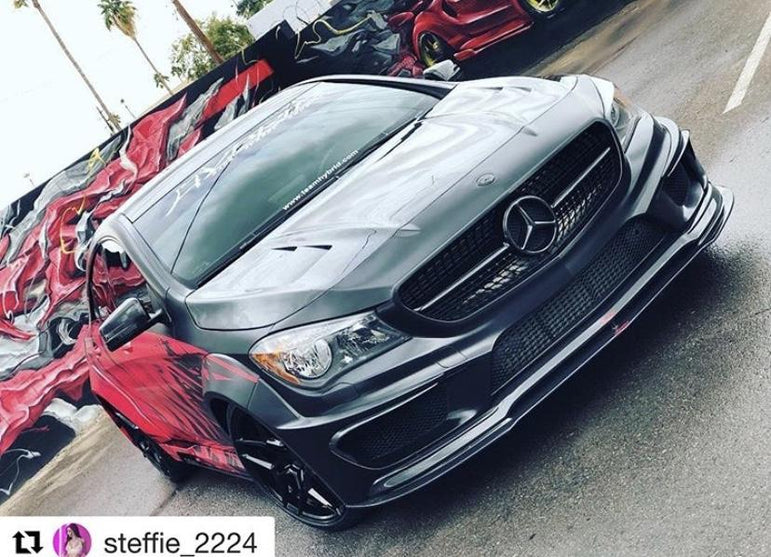 CMST Tuning  Carbon Fiber Hood Bonnet for C117 2014-2019 CLA-250 CLA-45 AMG - Robot Bodykits