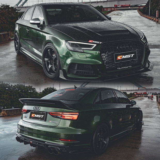 CMST Carbon Fiber Body Kit for AUDI A3 S Line & S3 2017-2020 8v.5 Sedan