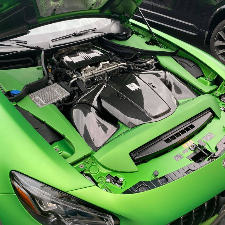 CMST Carbon Fiber Engine Cover for Mercedes Benz AMG GT & GTS & GTC & GTR 2015-ON - Robot Bodykits
