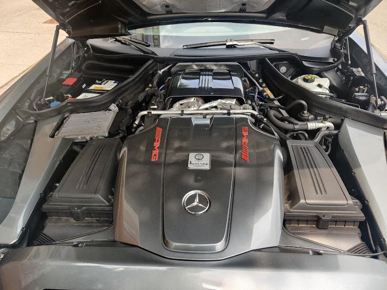 CMST Carbon Fiber Engine Cover for Mercedes Benz AMG GT & GTS & GTC & GTR 2015-ON - Robot Bodykits